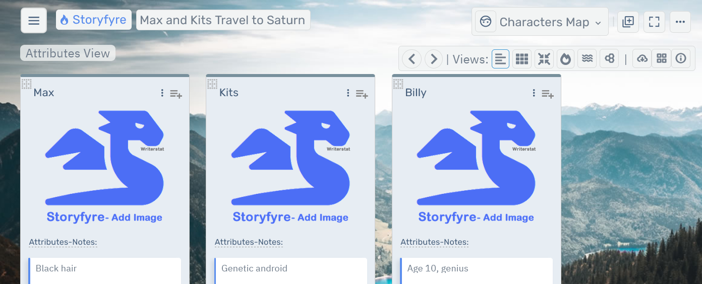 Storyfyre Pro Characters