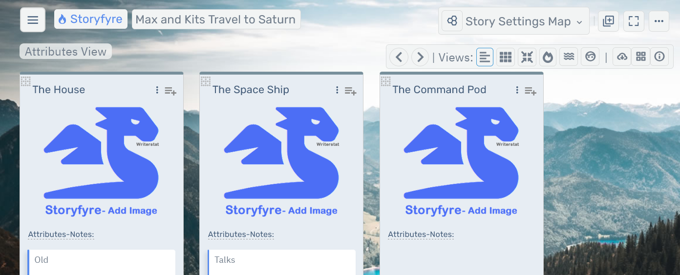 Storyfyre Pro Story Settings